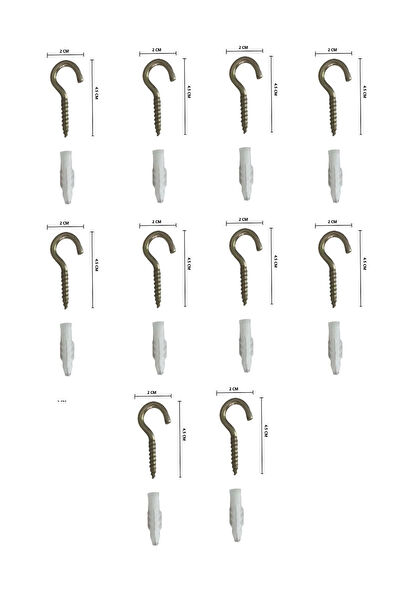 CONANA Vida, Çivi, Somun, Dübel