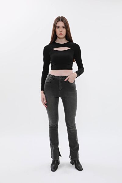 Blue White Kadın Jeans