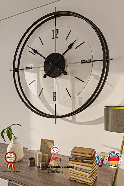 METAQUARTZ Dekoratif Duvar Saati