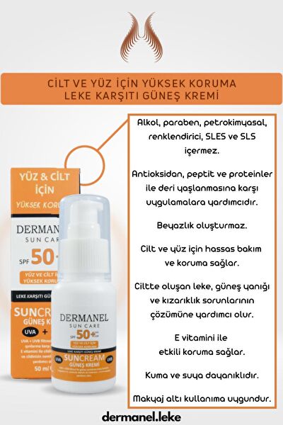 DERMANEL Güneş Koruyucuları