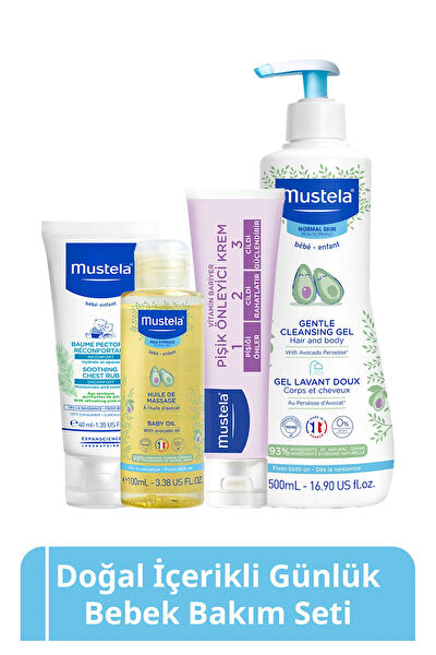 Mustela Bebek Saç, Vücut Şampuanı