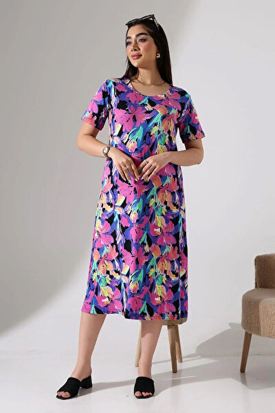 ŞERİCE Büyük Beden Günlük Elbise