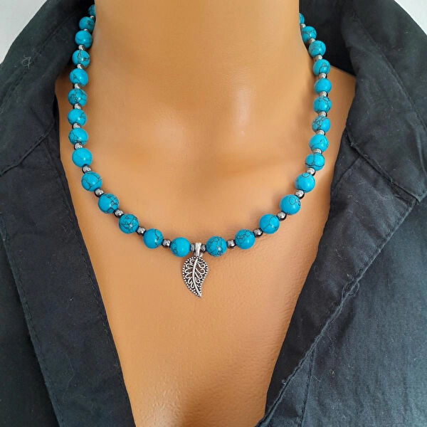 Sem Natural Stone Kolye