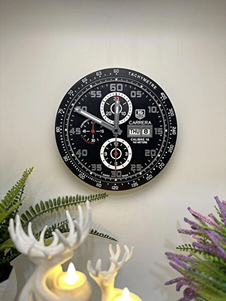 3dpazarıcom Dekoratif Duvar Saati