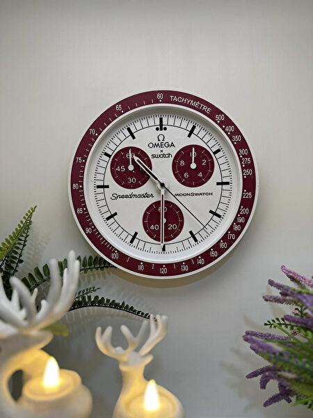 3dpazarıcom Dekoratif Duvar Saati