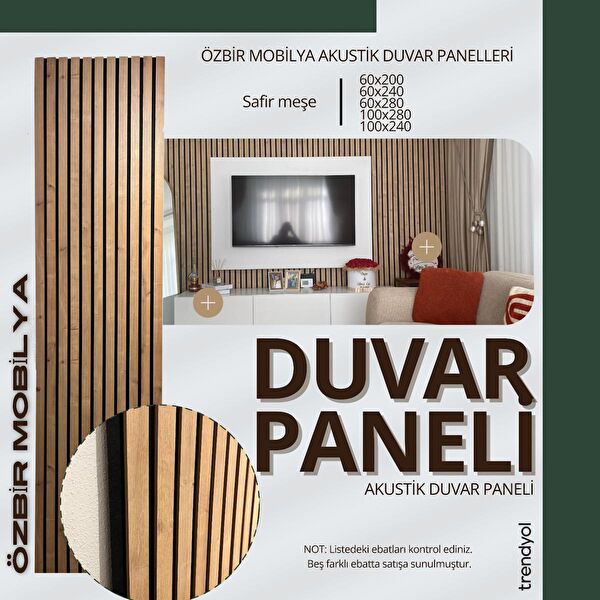 ÖZBİR MOBİLYA Duvar Panelleri