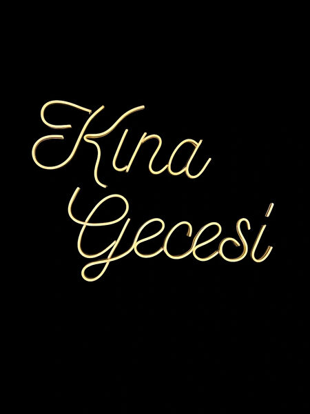 en güzel günde Led Işıklı Tablo