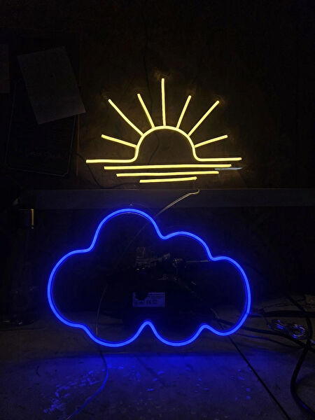 en güzel günde Led Işıklı Tablo