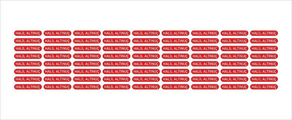 Altınuç Art Design Etiket, Sticker
