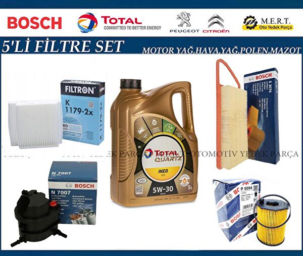 M.E.R.T. OTOMOTİV-YEDEK PARÇA Filtre Setleri