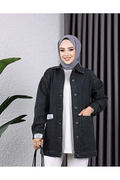 Harmatime Butik Kadın Kot Ceket