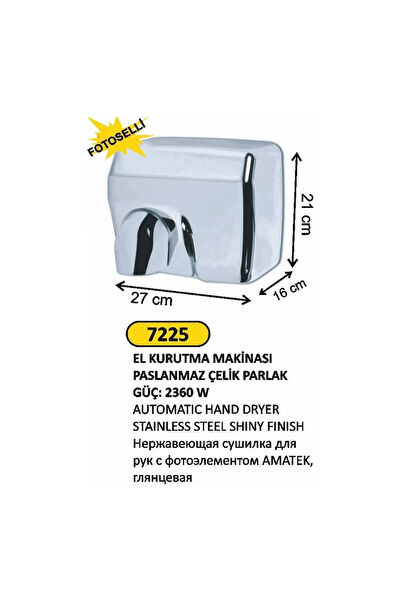 FTM AMBALAJ El Kurutma Makinesi