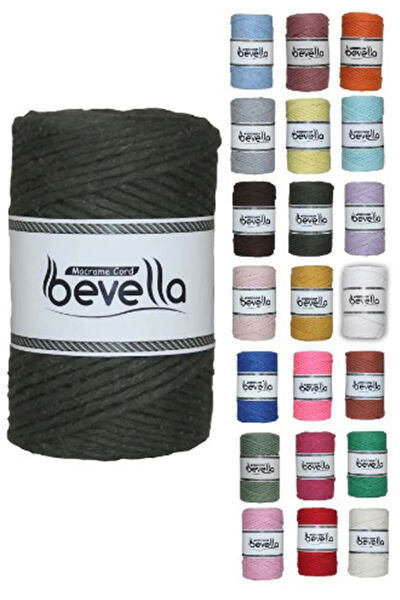 Bevella Macrame Cord Örgü İpleri