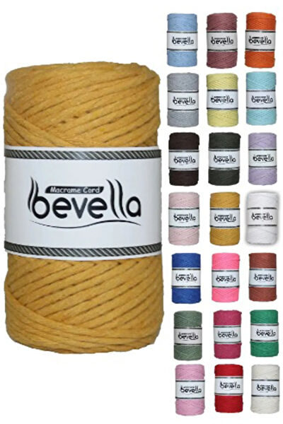 Bevella Macrame Cord Örgü İpleri