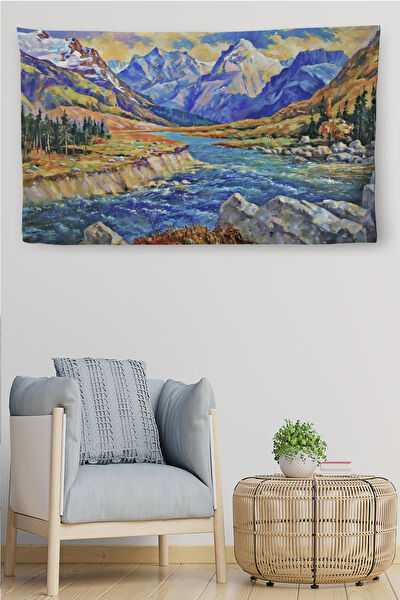 Harita Sepeti Duvar Halısı, Örtüsü