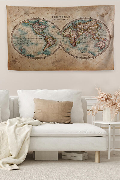 Harita Sepeti Duvar Halısı, Örtüsü