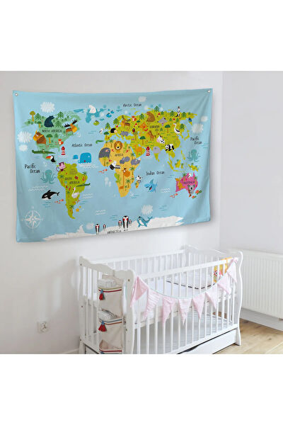 Harita Sepeti Duvar Halısı, Örtüsü