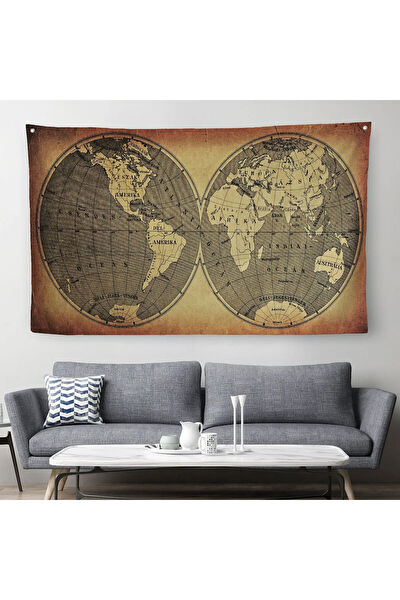 Harita Sepeti Duvar Halısı, Örtüsü