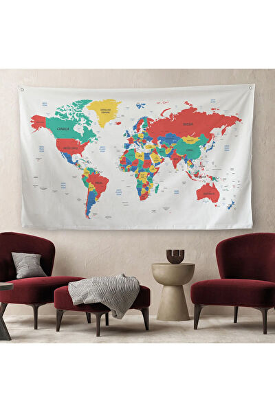 Harita Sepeti Duvar Halısı, Örtüsü