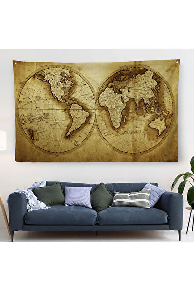 Harita Sepeti Duvar Halısı, Örtüsü