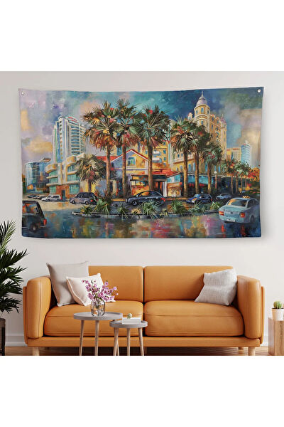 Harita Sepeti Duvar Halısı, Örtüsü