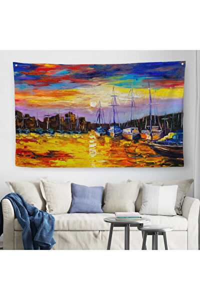 Harita Sepeti Duvar Halısı, Örtüsü