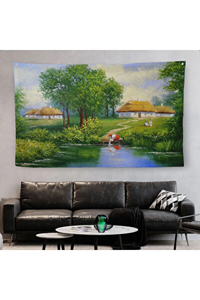 Harita Sepeti Duvar Halısı, Örtüsü