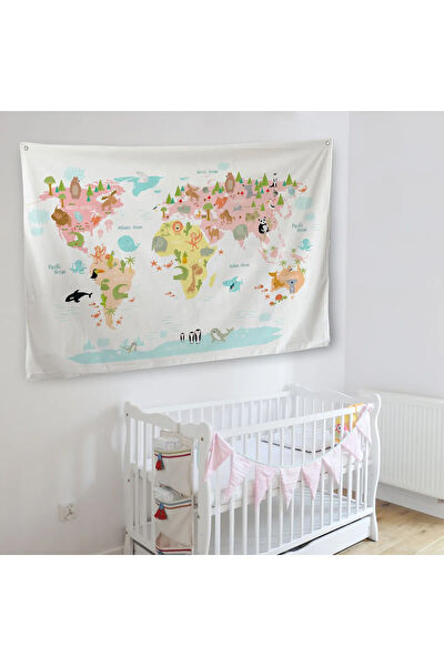 Harita Sepeti Duvar Halısı, Örtüsü