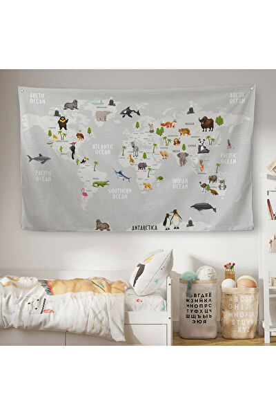 Harita Sepeti Duvar Halısı, Örtüsü