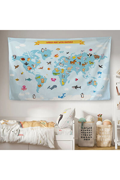 Harita Sepeti Duvar Halısı, Örtüsü