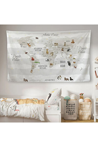 Harita Sepeti Duvar Halısı, Örtüsü