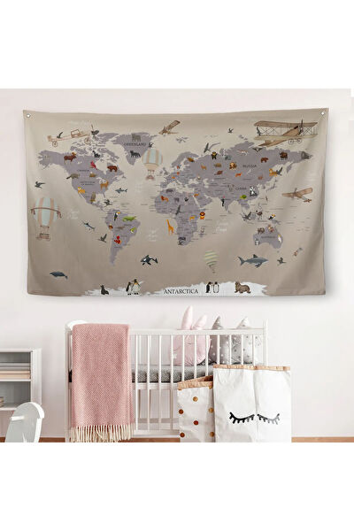 Harita Sepeti Duvar Halısı, Örtüsü