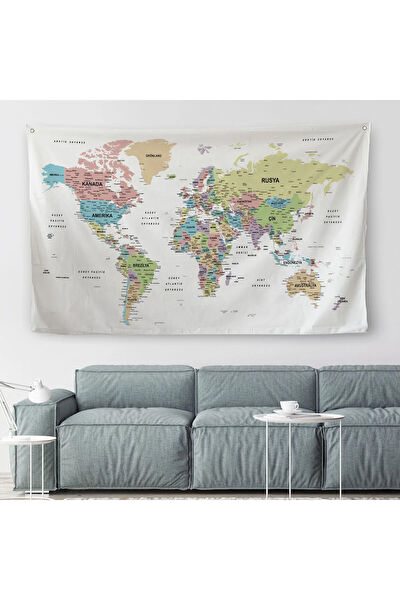 Harita Sepeti Duvar Halısı, Örtüsü