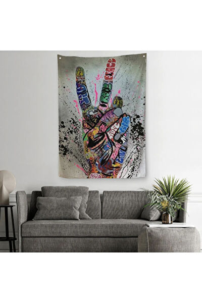 Harita Sepeti Duvar Halısı, Örtüsü