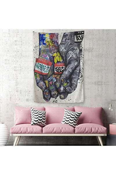 Harita Sepeti Duvar Halısı, Örtüsü