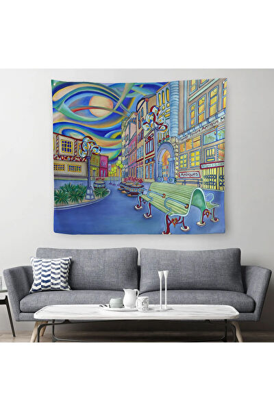 Harita Sepeti Duvar Halısı, Örtüsü