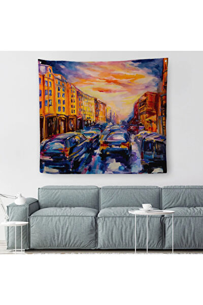 Harita Sepeti Duvar Halısı, Örtüsü