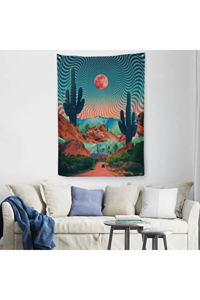 Harita Sepeti Duvar Halısı, Örtüsü