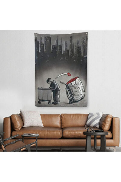 Harita Sepeti Duvar Halısı, Örtüsü