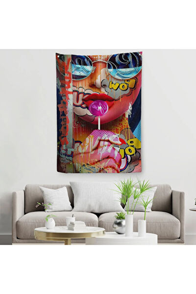 Harita Sepeti Duvar Halısı, Örtüsü