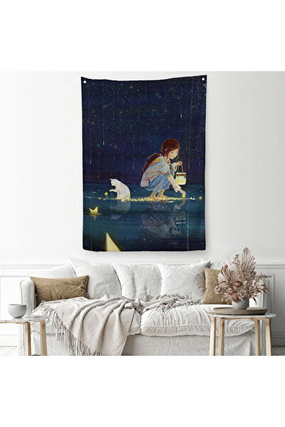 Harita Sepeti Duvar Halısı, Örtüsü