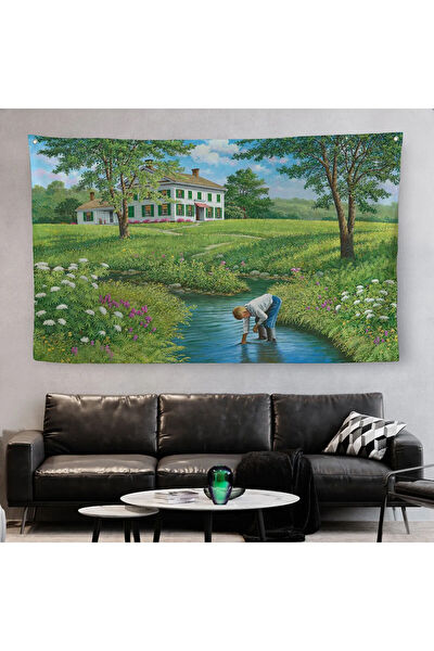 Harita Sepeti Duvar Halısı, Örtüsü