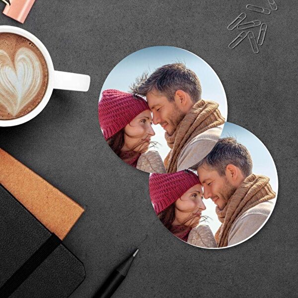 Hediye Vakti Bardak Altlığı