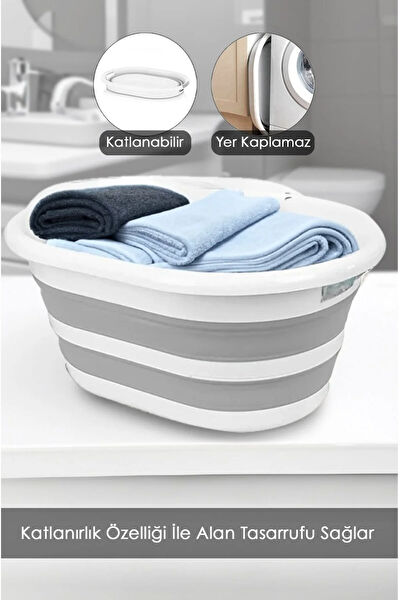 Bee Home Çamaşır Sepeti