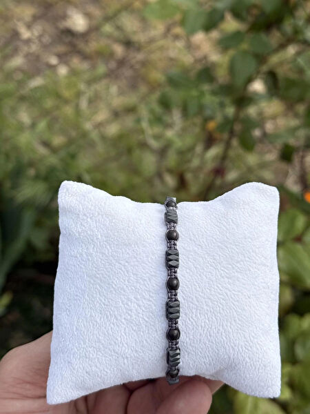 Sırlı Taş Erkek Bileklik