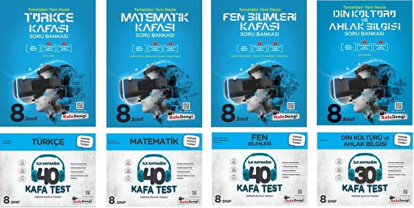 Kafa Dengi Yayınları Ders ve Yardımcı Kaynak Kitapları