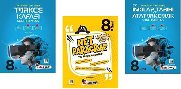 Kafa Dengi Yayınları Ders ve Yardımcı Kaynak Kitapları