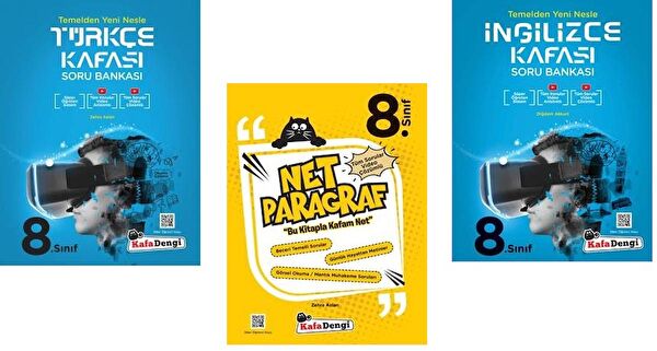 Kafa Dengi Yayınları Ders ve Yardımcı Kaynak Kitapları