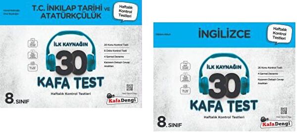 Kafa Dengi Yayınları Ders ve Yardımcı Kaynak Kitapları