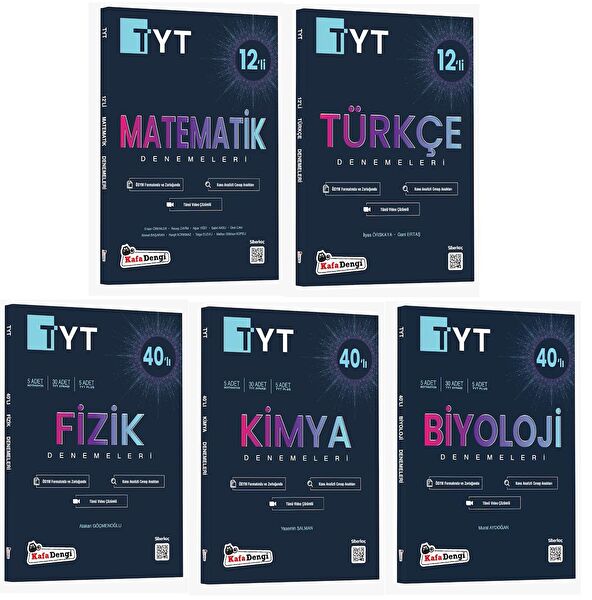 Kafa Dengi Yayınları Ders ve Yardımcı Kaynak Kitapları